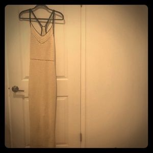 Crochet Long Dress - Ecru - Never Worn